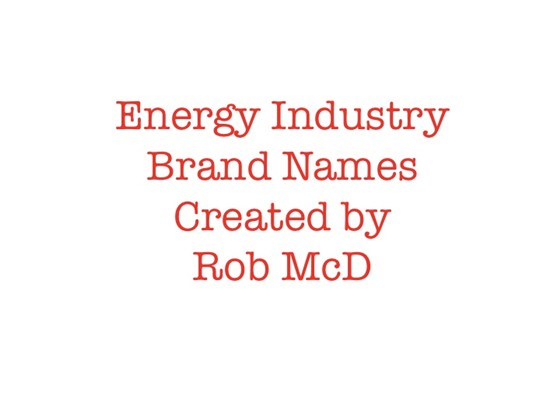 Wordbreeder Rob McDaniel: Portfolio of Naming Work